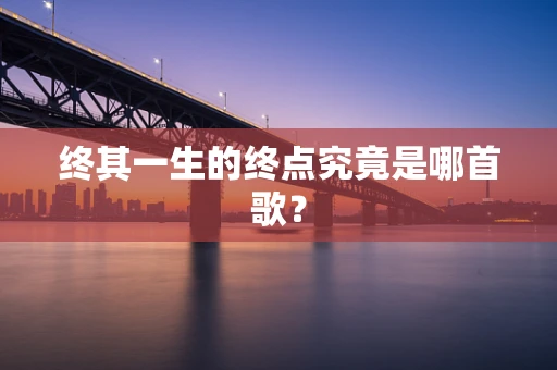 终其一生的终点究竟是哪首歌？