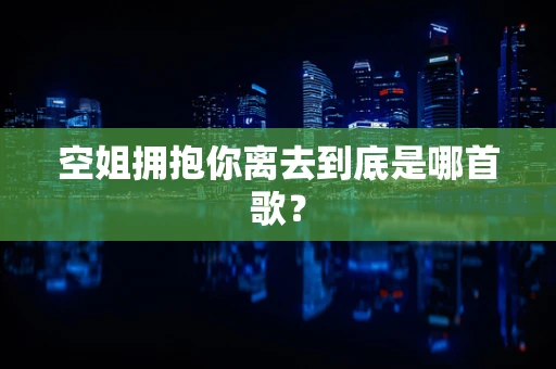 空姐拥抱你离去到底是哪首歌？