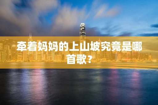 牵着妈妈的上山坡究竟是哪首歌？