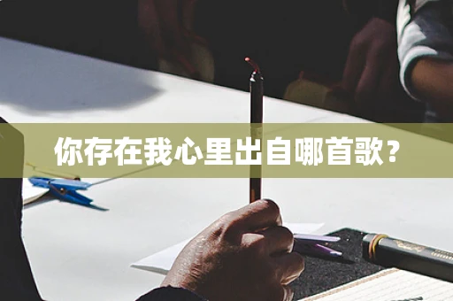 你存在我心里出自哪首歌？