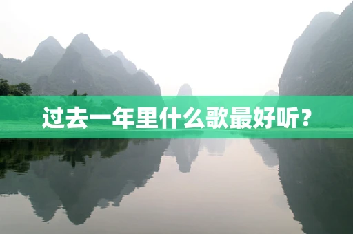 过去一年里什么歌最好听？