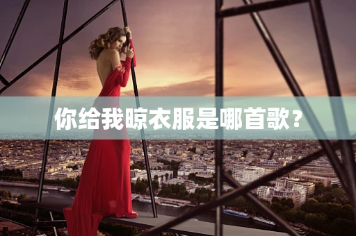 你给我晾衣服是哪首歌？