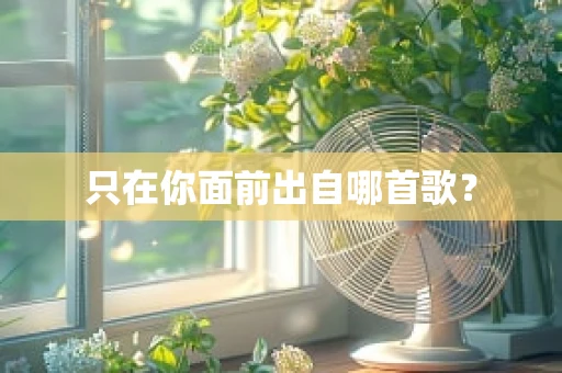 只在你面前出自哪首歌？