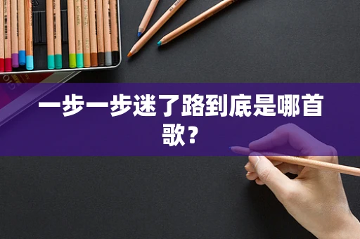 一步一步迷了路到底是哪首歌？