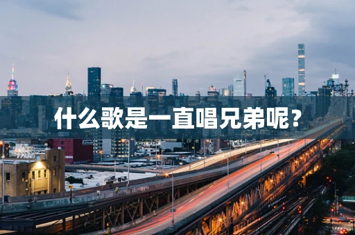 什么歌是一直唱兄弟呢？