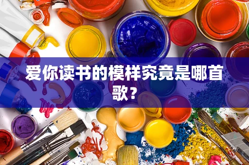 爱你读书的模样究竟是哪首歌？
