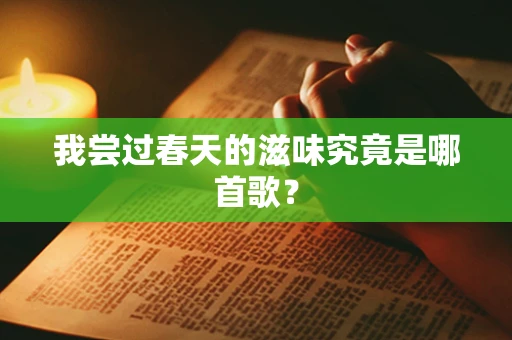 我尝过春天的滋味究竟是哪首歌？