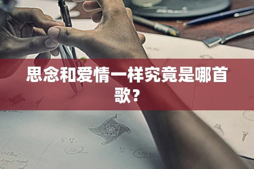 思念和爱情一样究竟是哪首歌？