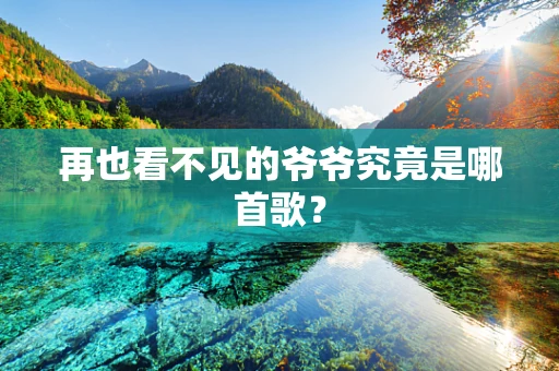 再也看不见的爷爷究竟是哪首歌？