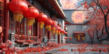 阖府庆新岁喜气洋洋出自哪首歌？