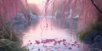 柳叶低垂落花飞到底是哪首歌？
