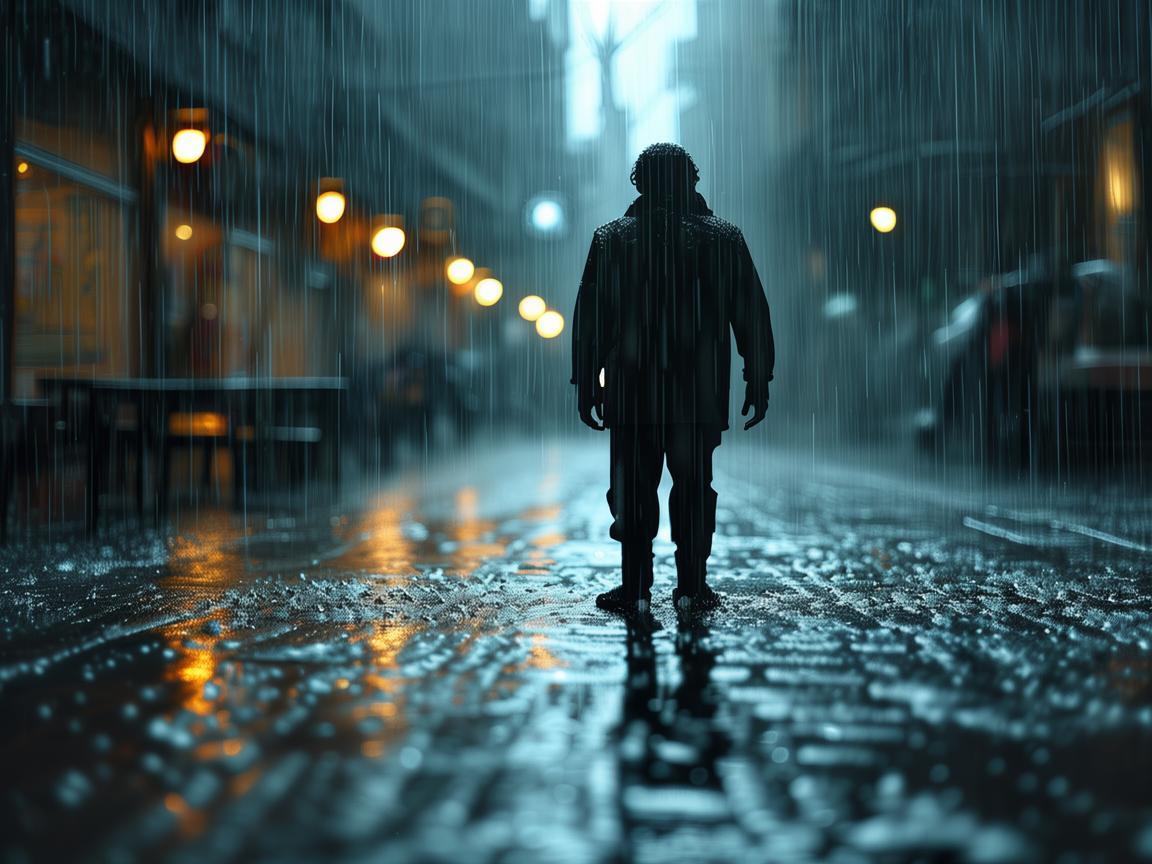 我看到你站在倾盆大雨中到底是哪首歌？